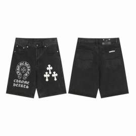 Picture of Chrome Hearts Jeans Short _SKUChromeHeartssz28-36oftx99898898